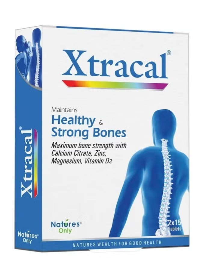 Xtracal Maxium bone strength with Calcium Citrate, Zinc, Magnesium, Vitamin D3 Tablets